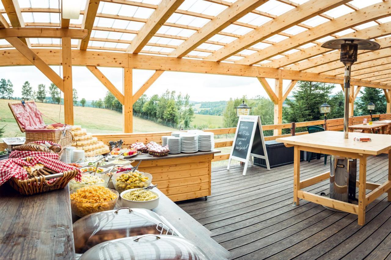 Ferienhotel Goldhuebel Neuhausen  Bagian luar foto